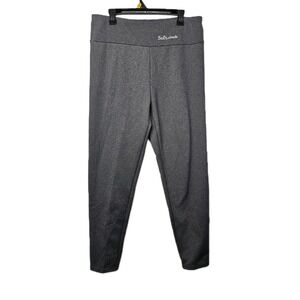 NWT Soft Clouds Womens 3X Fleece Leggings Warm Soft Winter Solid Pants Gray